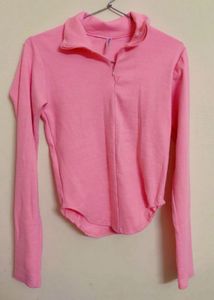 Pink Long Sleeve Top