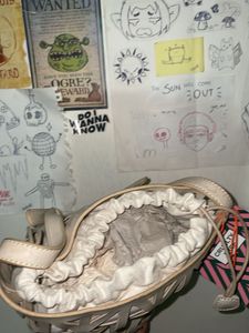 Beige / Off white Bucket Bag