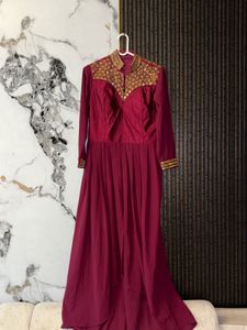 Maroon Suit