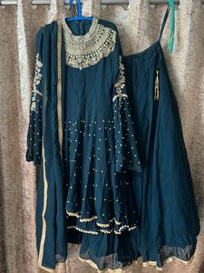 Elegant Teal Kurta Set