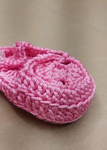 Crochet Baby Shoes Handmade For 3-9 Months