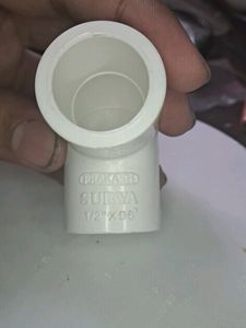 L Angle Half Inch PVC Connector