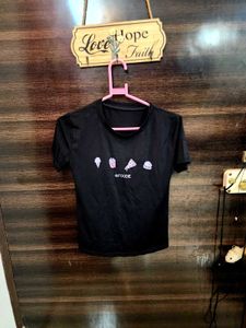 Black Foodie T-Shirt
