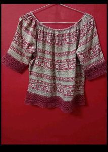 Crop Top Printed