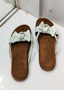 Cute Bow Flip Flops