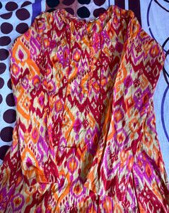 Red Orange Kurti