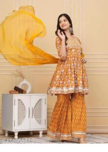 Elegant Printed Kurta Set