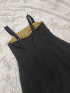 Vintage Black Embellished Dress