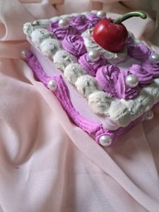 Cute Fake Cake Box *handmade