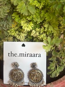 Elegant Silver &amp; Gold Earrings