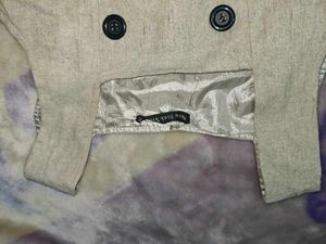 Gray Pinafore Mini Dress