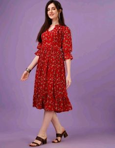 New Georgette Frock🌸