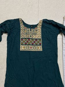 Embroidered Kurta Set