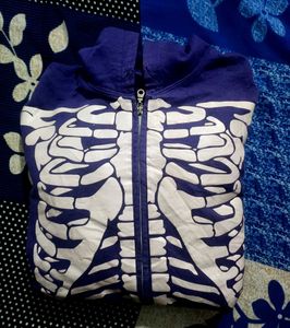 high quality 3D Skeleton Print Hoodie