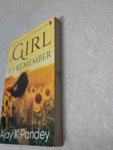 A Girl to Remember by Ajay K Pandey