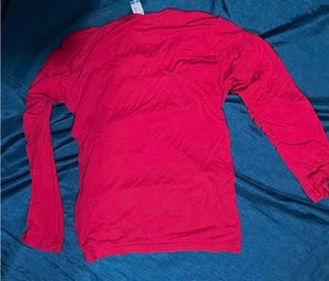 pink Long Sleeve T-Shirt