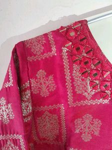 Beautiful Dark Pink Festive Kurta