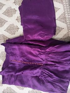 Levander Colour Anarkali Dress