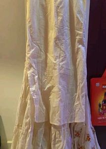Elegant Embroidered Anarkali Dress With Dupatta