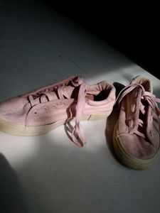 Suede casual shoes