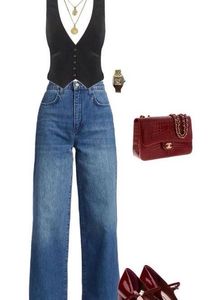 Black Trendy Top
