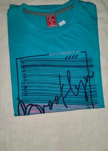 Blue Brooklyn Graphic Tshirt