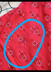 Fully Embroidery Rayon Anarkali Kurti