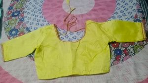 Yellow designer Blouse