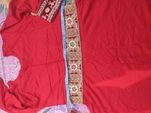 red ♥️ frock suit
