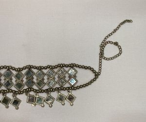 Boho Mirror Choker Necklace