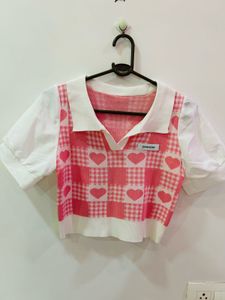 Fancy Crop Top