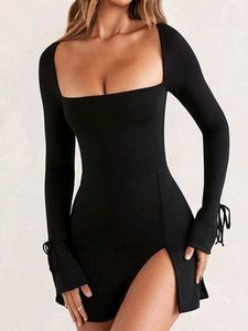 Shein Black Mini Dress