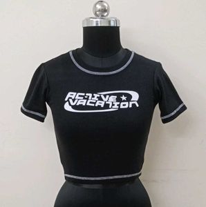 Cool Black Graphic Tee