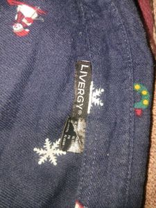 Christmas Holiday Print Button-Down Shirt