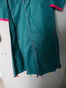 New Women Green Kurta