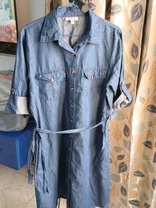 Denim Shirt Dress
