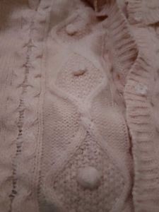 Cute Pink Knitted Hoodie