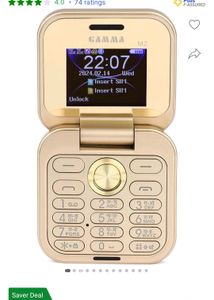 Gamma Flip Mini M2 Keypad Phone | Brand New