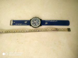 Brand New Clickrun Watch:- Unisex. Blue