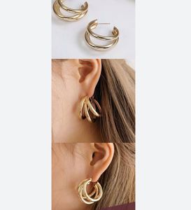 Triple Hoop Earrings