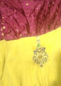 Yellow Indian Dress