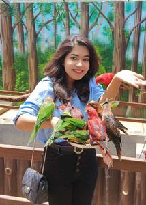 Cute Light Blue Crop Top