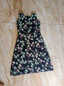 Floral Print Sleeveless Dress