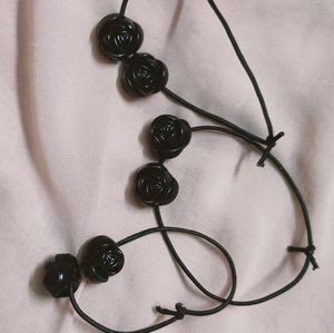 Rose Bangles With Free Bands