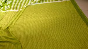 Green Saree Pure Slik