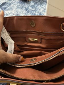 Aldo Yellow Satchel