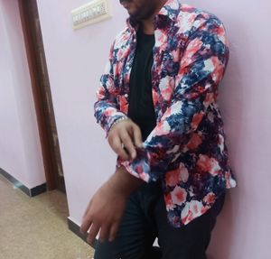 Floral Printed Shirt For Men.. Party And Casual Wear