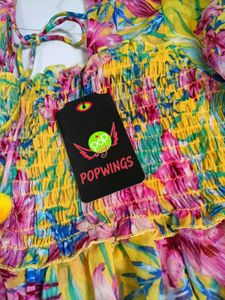 Yellow Branded Top/Tunic