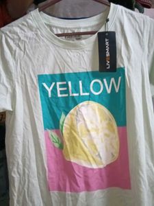 Yellow Lemon Graphic Print T-Shirt