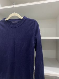 Marks And Spencer Navy Blue Sweater